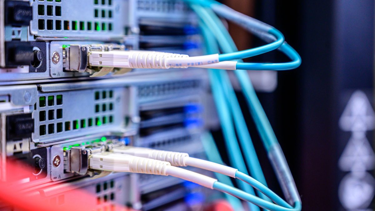 secure network server room