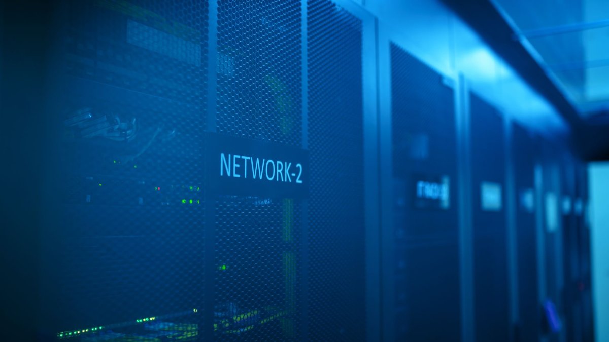 modern server room infrastructure